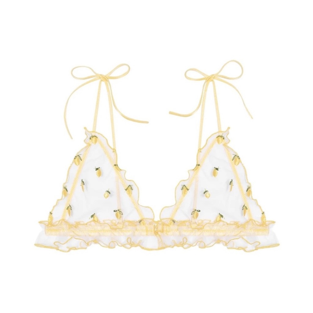 Le Petit Trou Citron Triangle Bra
